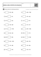 Addition within 100 [Fill-in-the-blank] (1)