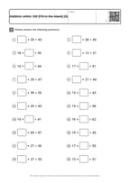 Addition within 100 [Fill-in-the-blank] (5)