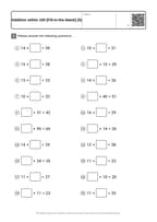 Addition within 100 [Fill-in-the-blank] (5)