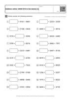 Addition within 10000 [Fill-in-the-blank] (1)