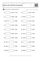 Addition within 10000 [Fill-in-the-blank] (8)