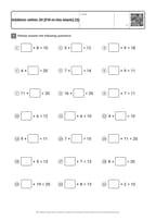 Addition within 20 [Fill-in-the-blank] (3)