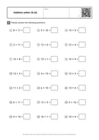 Addition within 20 (2)