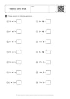 Addition within 20 (4)