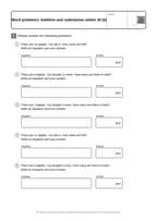 Word problems: Addition and subtraction within 20 (6)