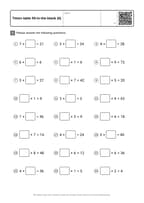 Times table fill-in-the-blank (6)