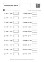 Subtraction within 10000 (3)