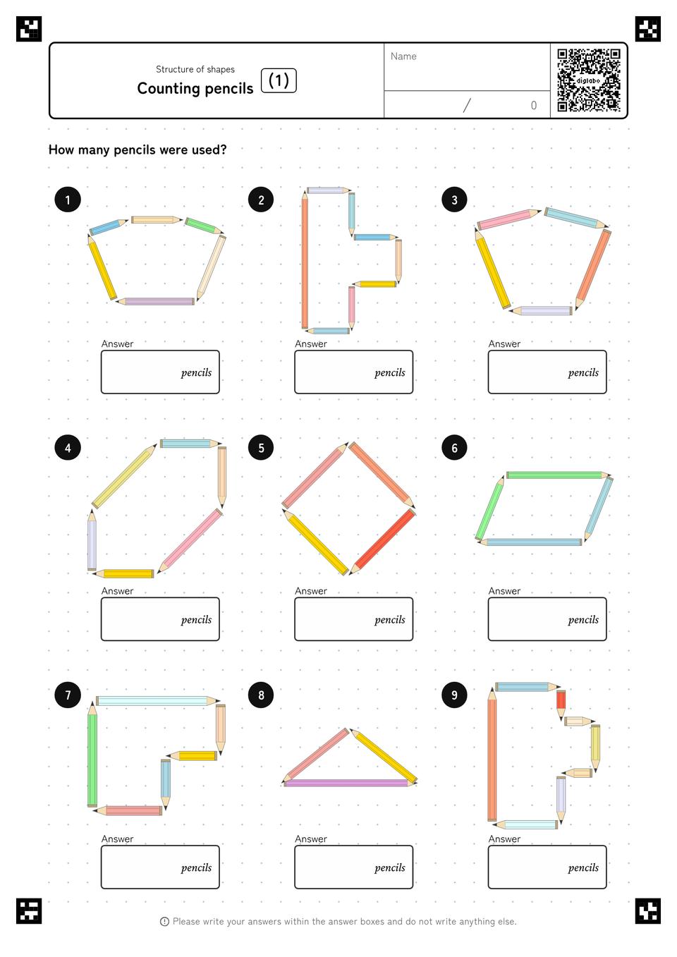 Counting Pencils