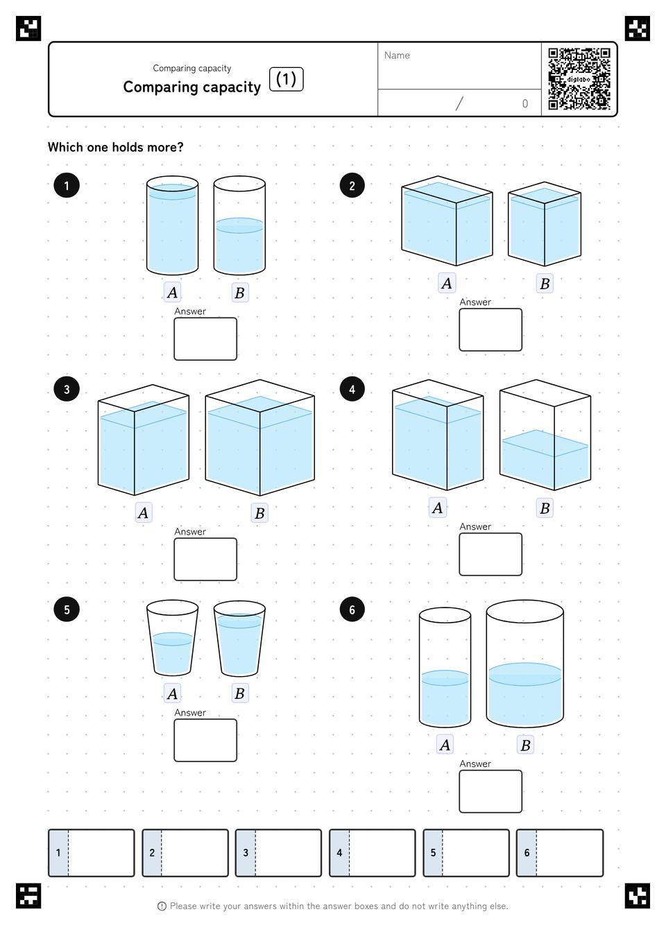 How to Compare