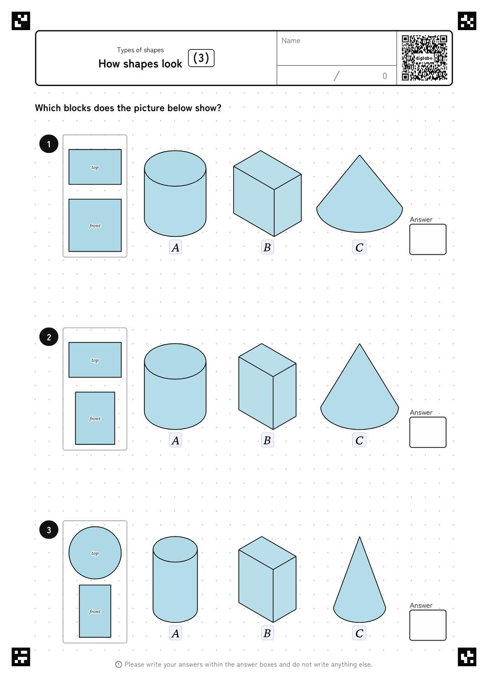How Shapes Look