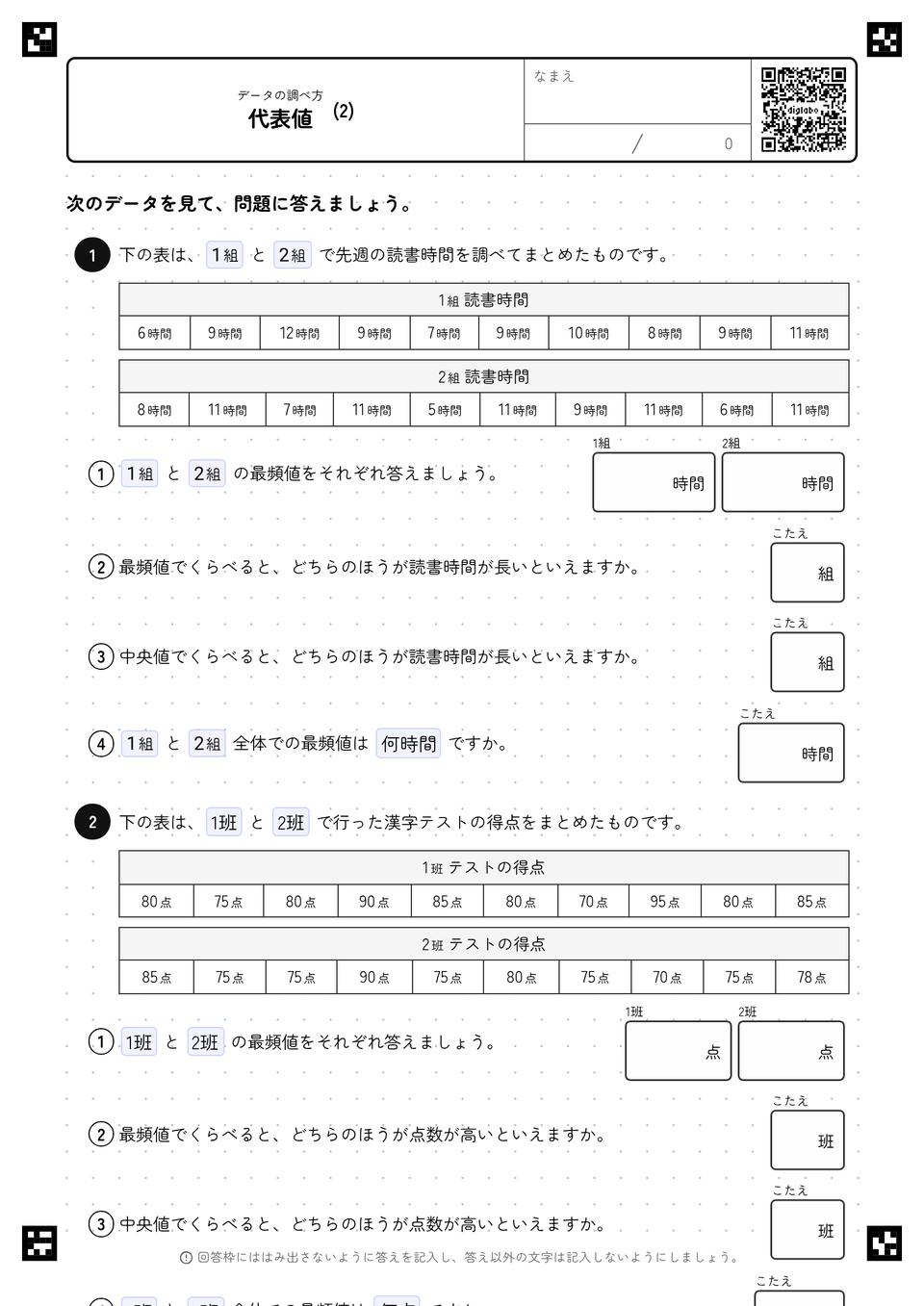 代表値