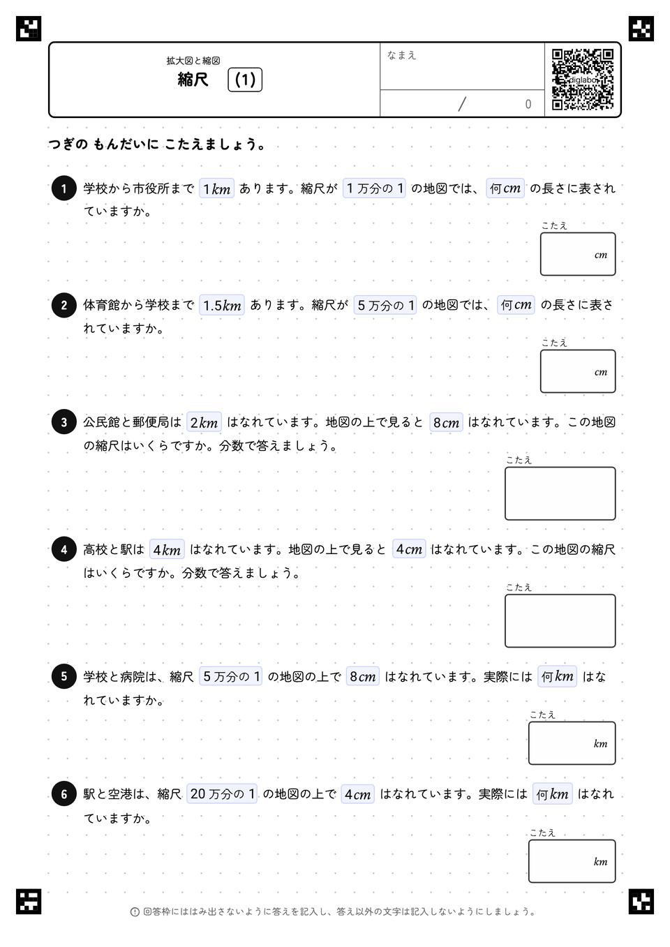 縮尺