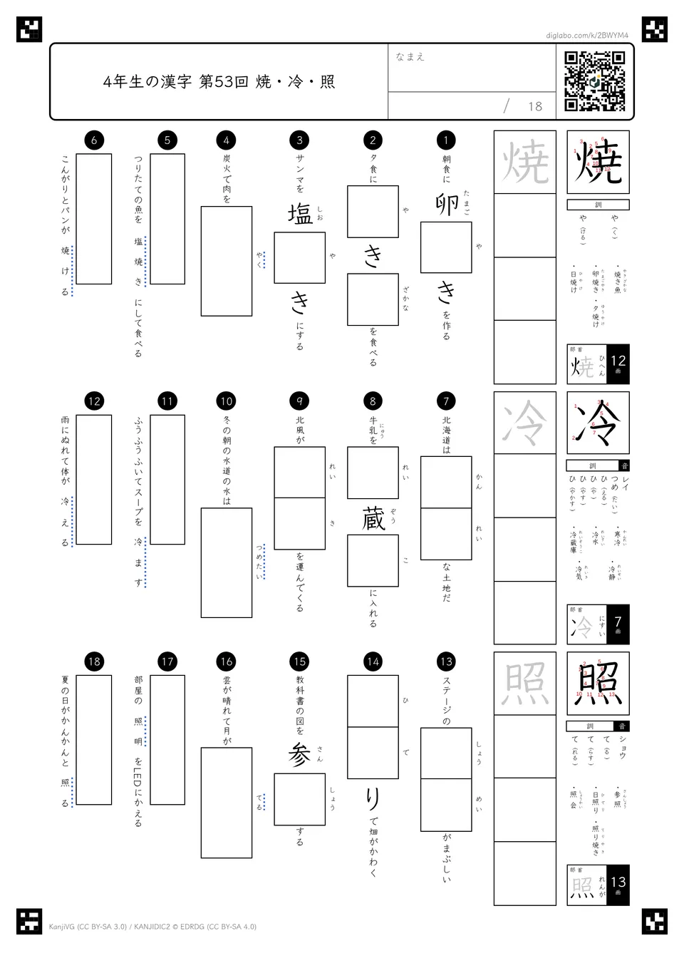第53回「焼・冷・照」の紙面