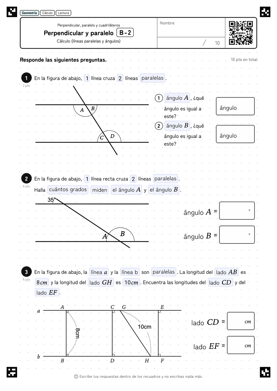 Perpendicular y paralelo B-2