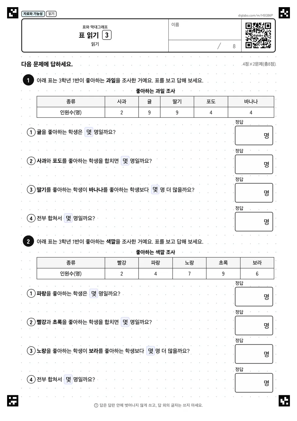 표 읽기 3