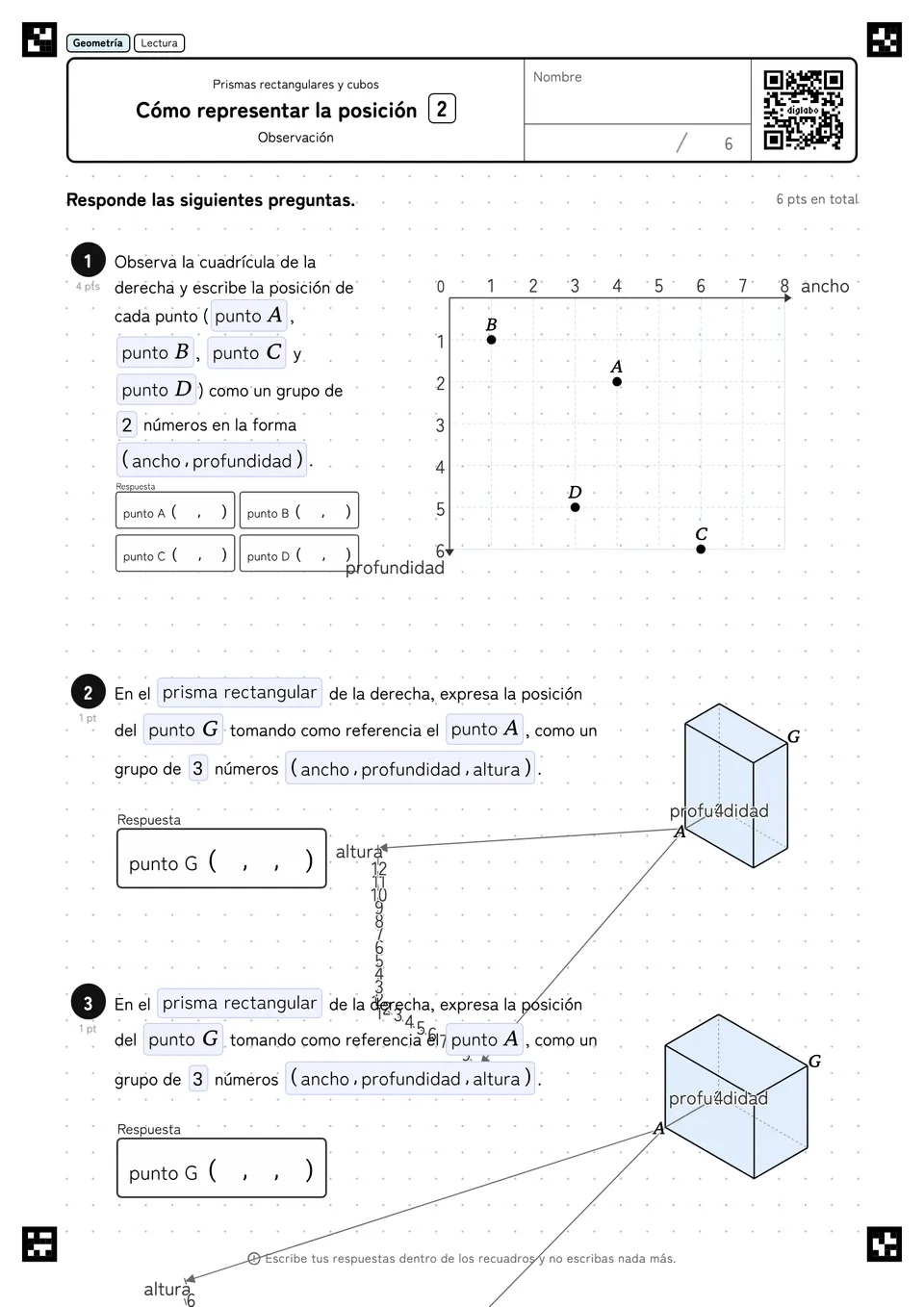 Cómo representar la posición 2