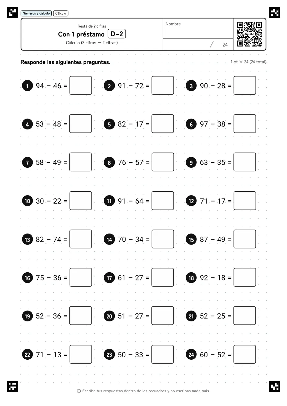 Con 1 préstamo D-2