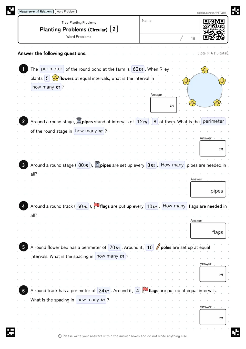 Planting Problems (Circular) 2
