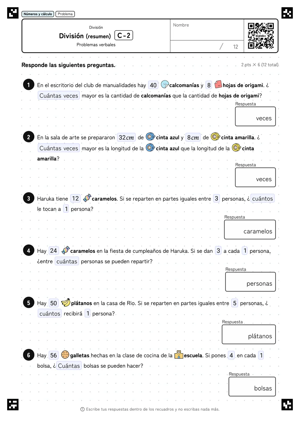 División (resumen) C-2
