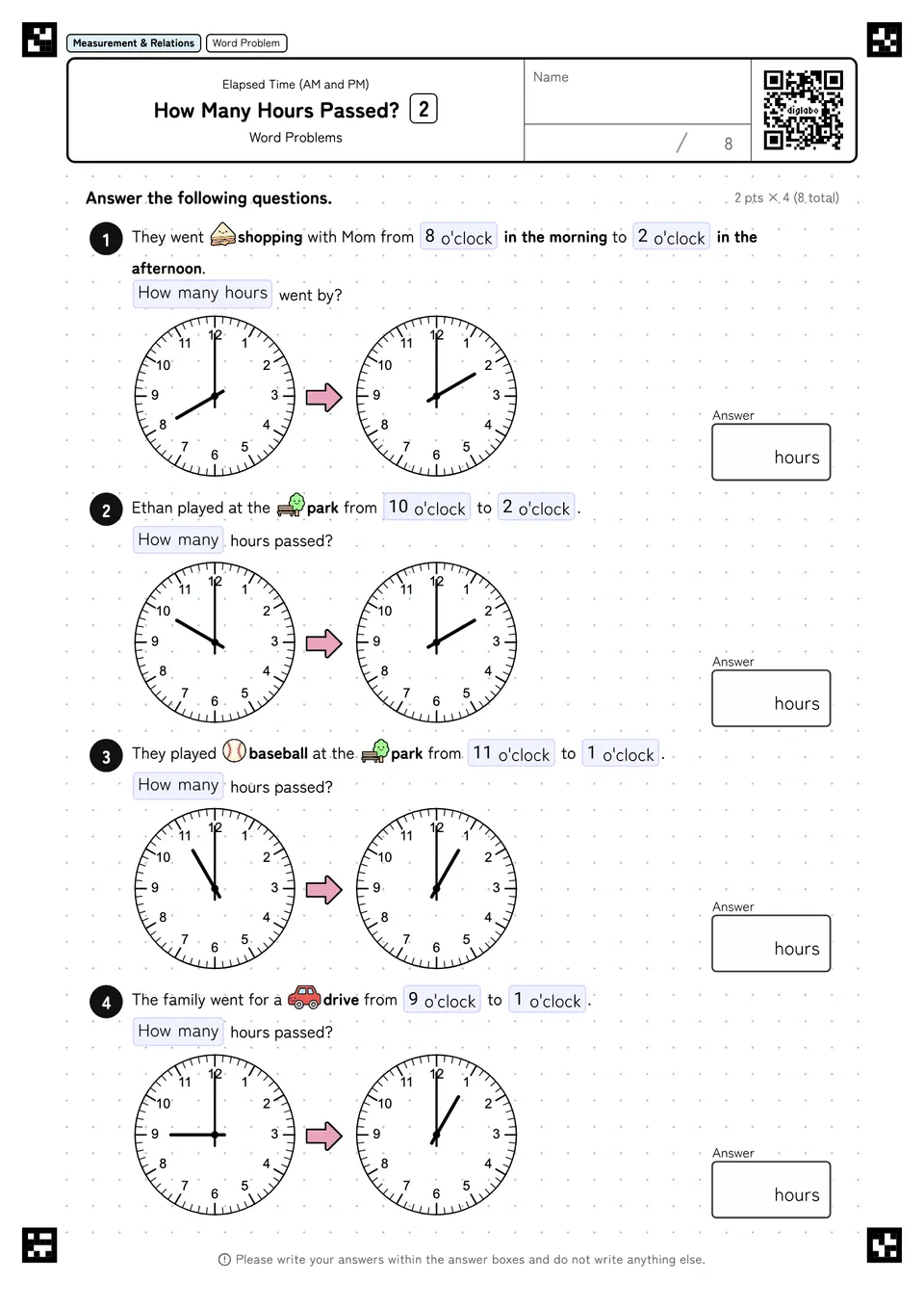How Many Hours Passed? 2