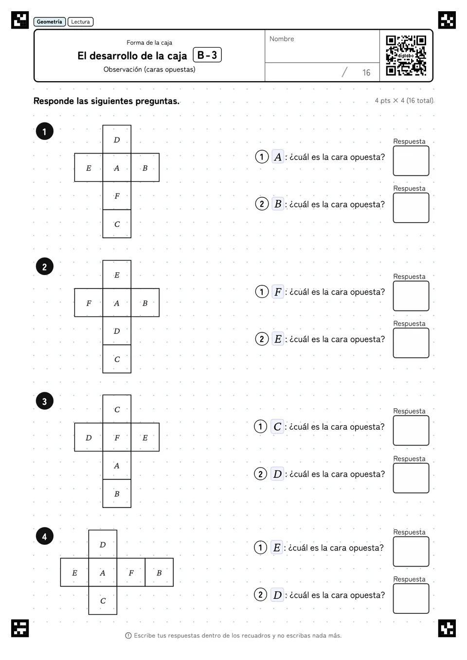 El desarrollo de la caja B-3