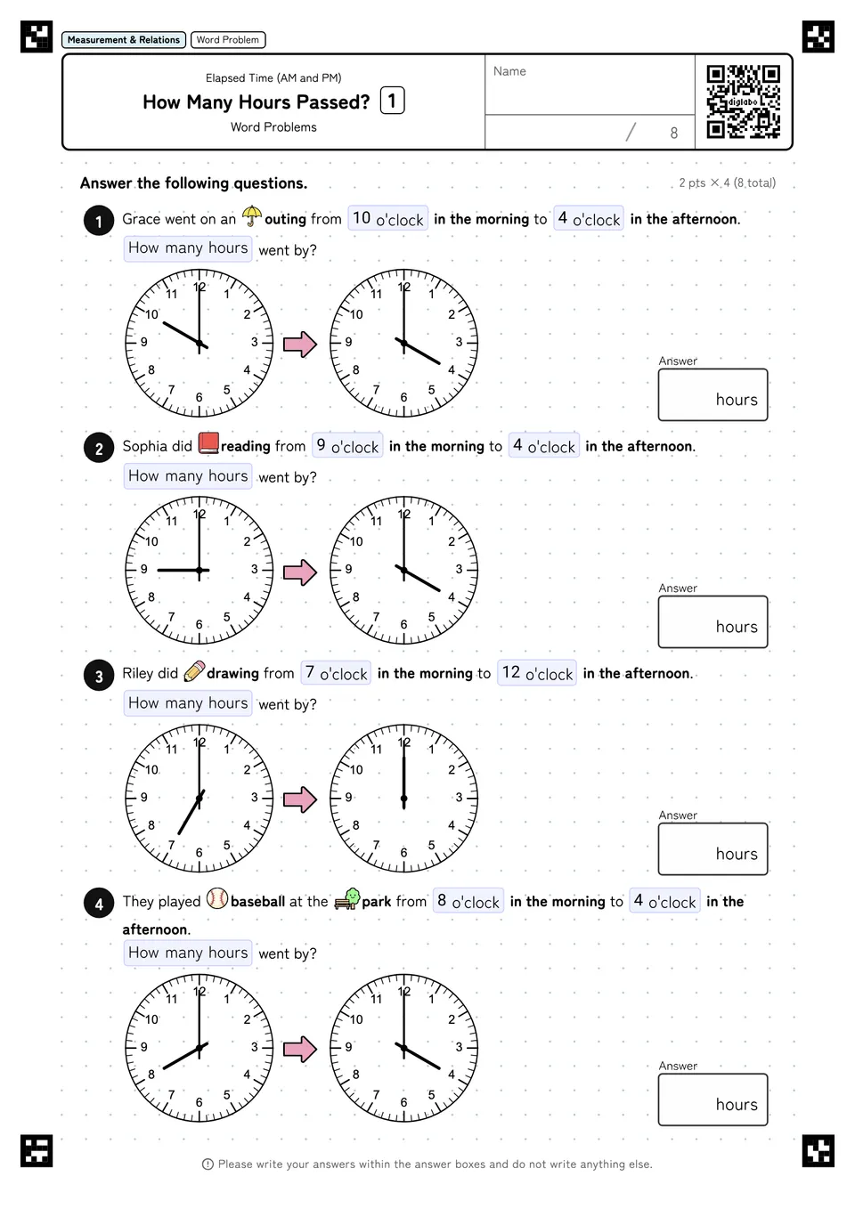 How Many Hours Passed? 1