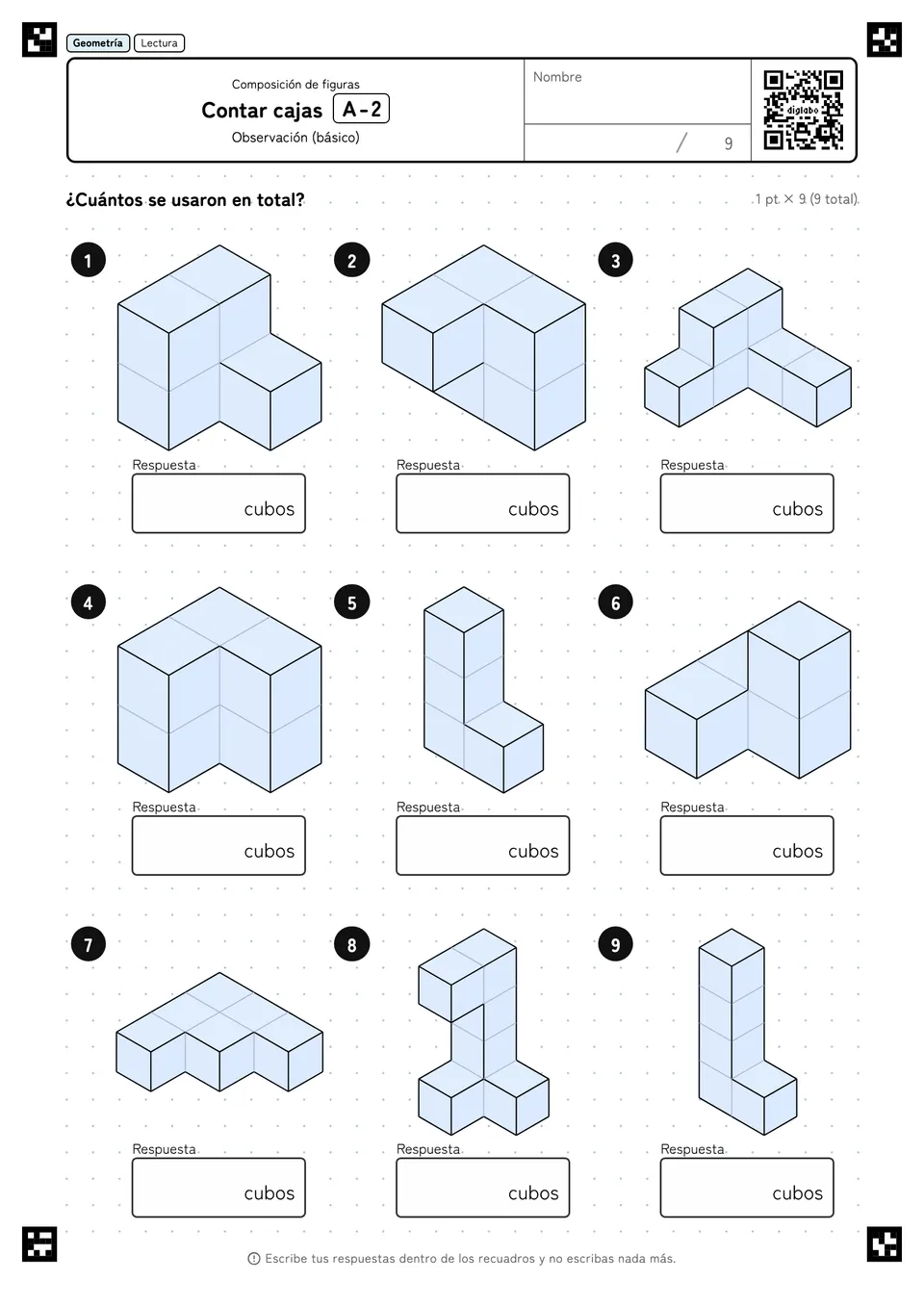 Contar cajas A-2