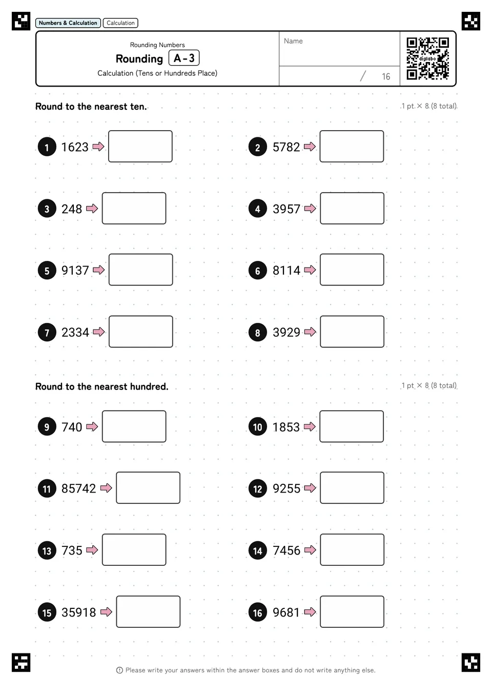 Rounding A-3