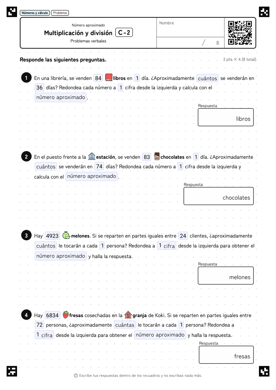 Multiplicación y división C-2