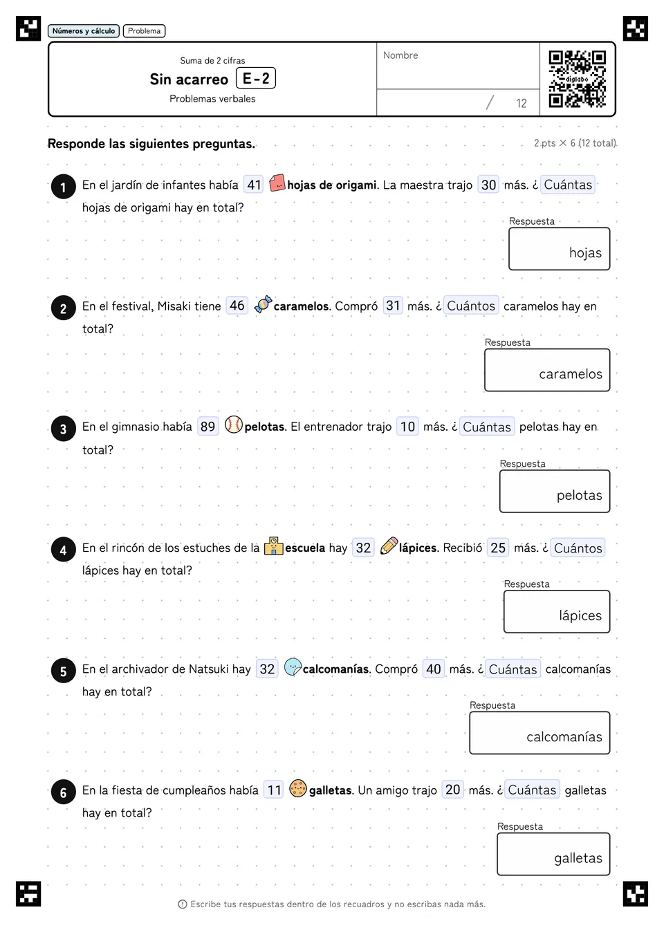 Sin acarreo E-2