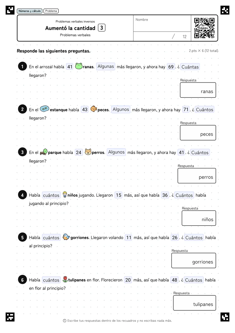 Aumentó la cantidad 3