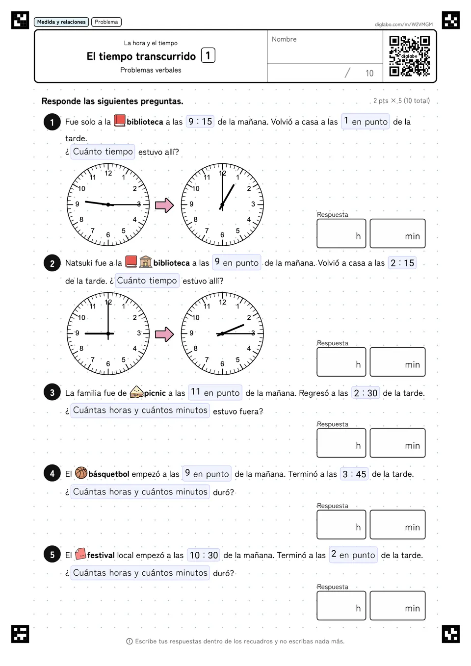 El tiempo transcurrido 1