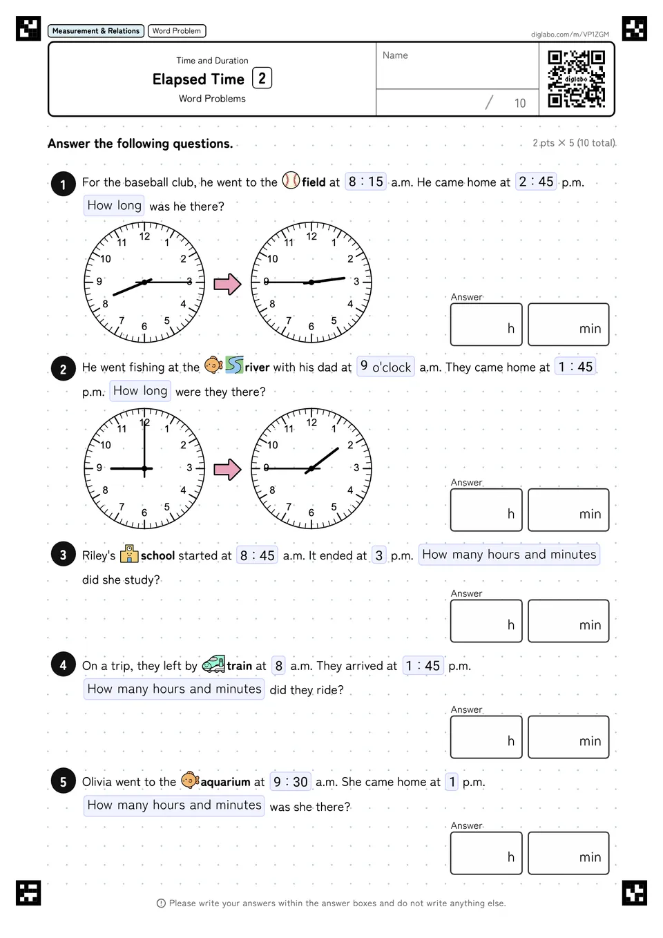 Elapsed Time 2