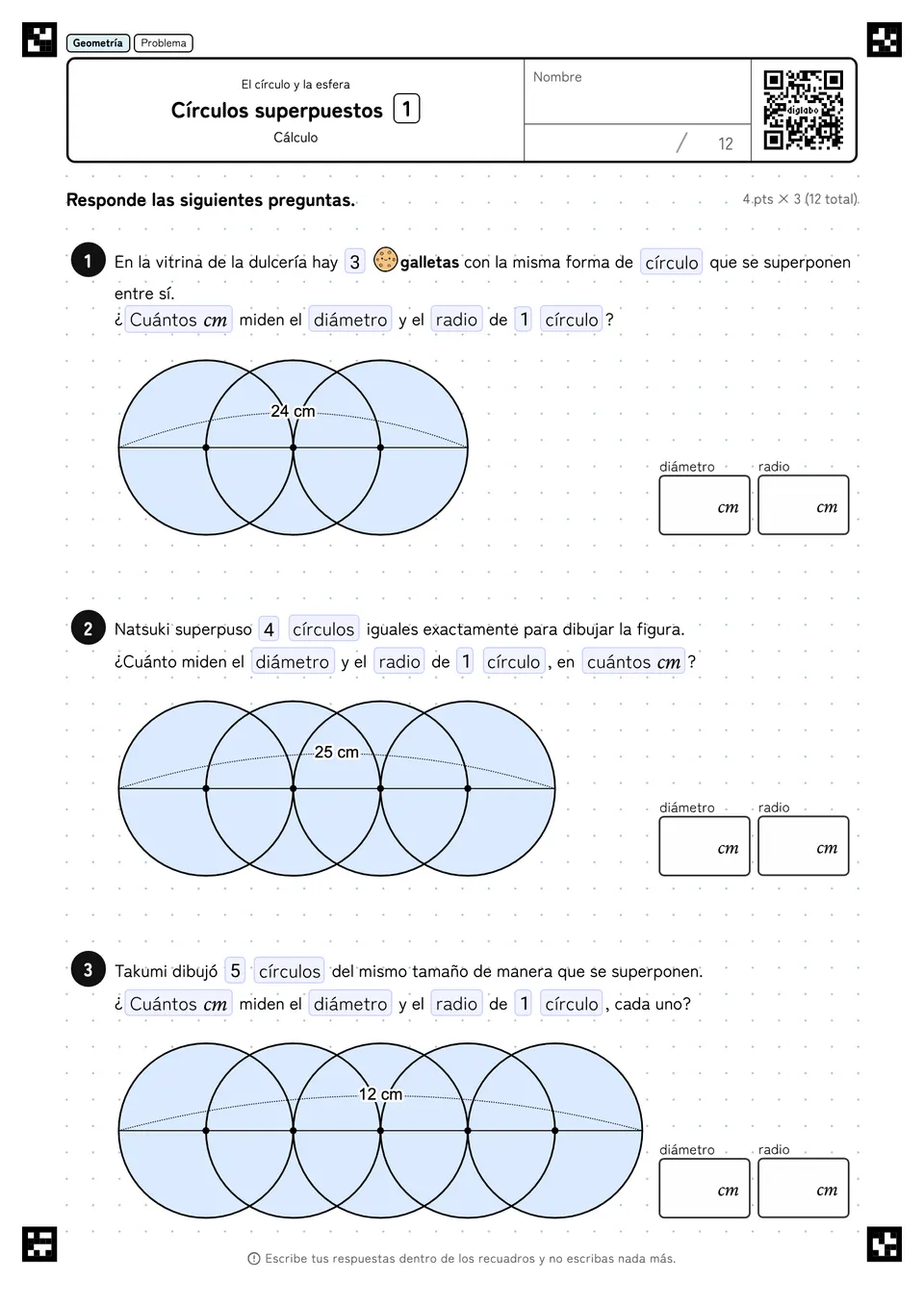 Círculos superpuestos 1