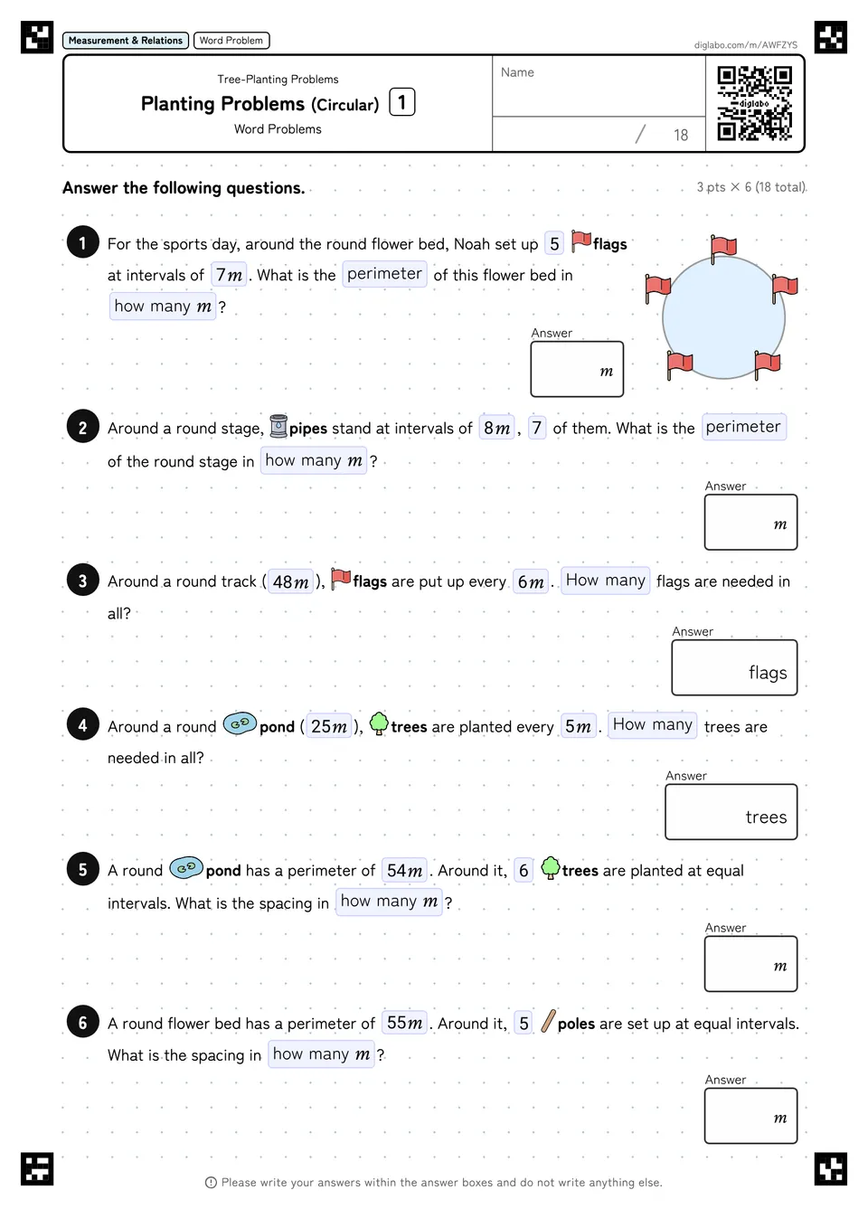 Planting Problems (Circular) 1
