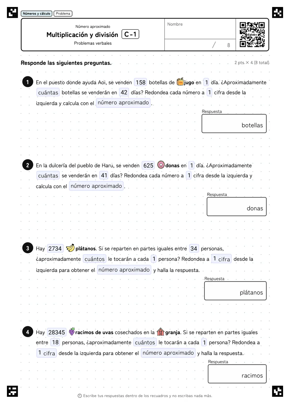 Multiplicación y división C-1