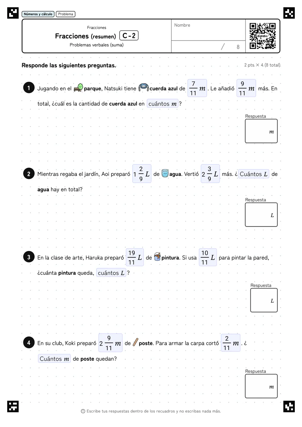 Fracciones (resumen) C-2