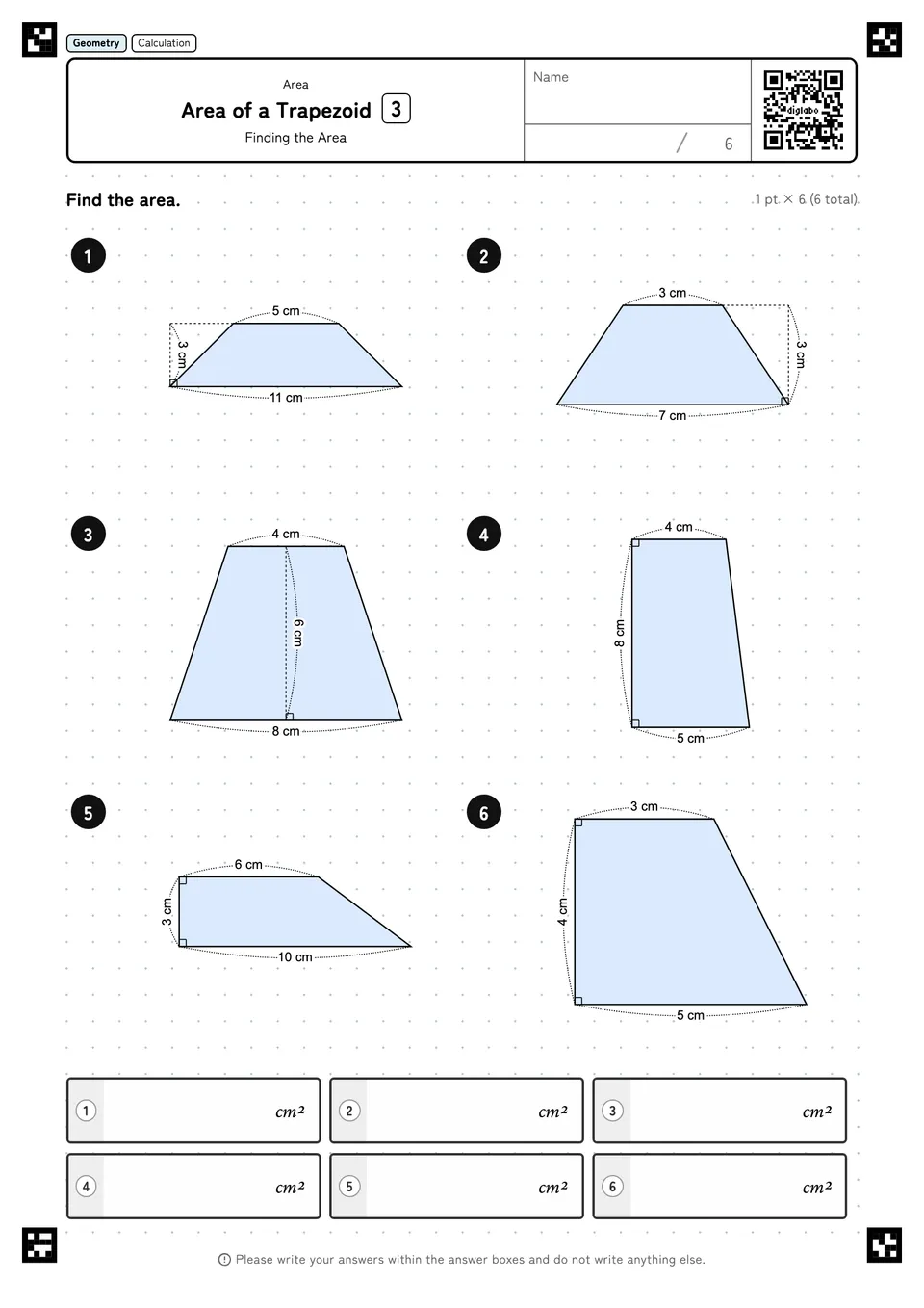 Area of a Trapezoid 3