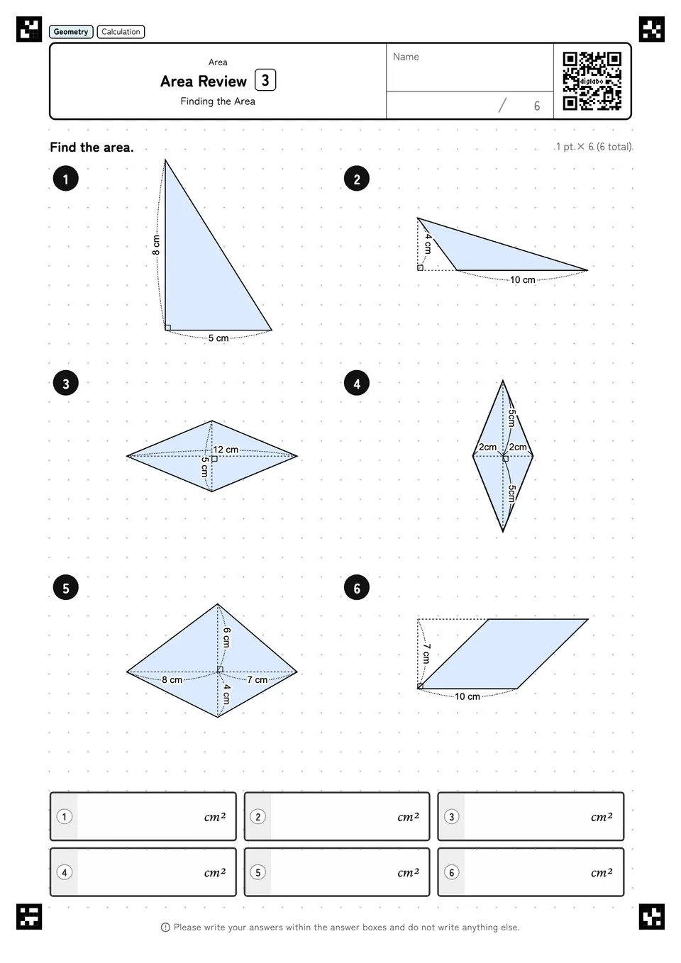 Area Review 3