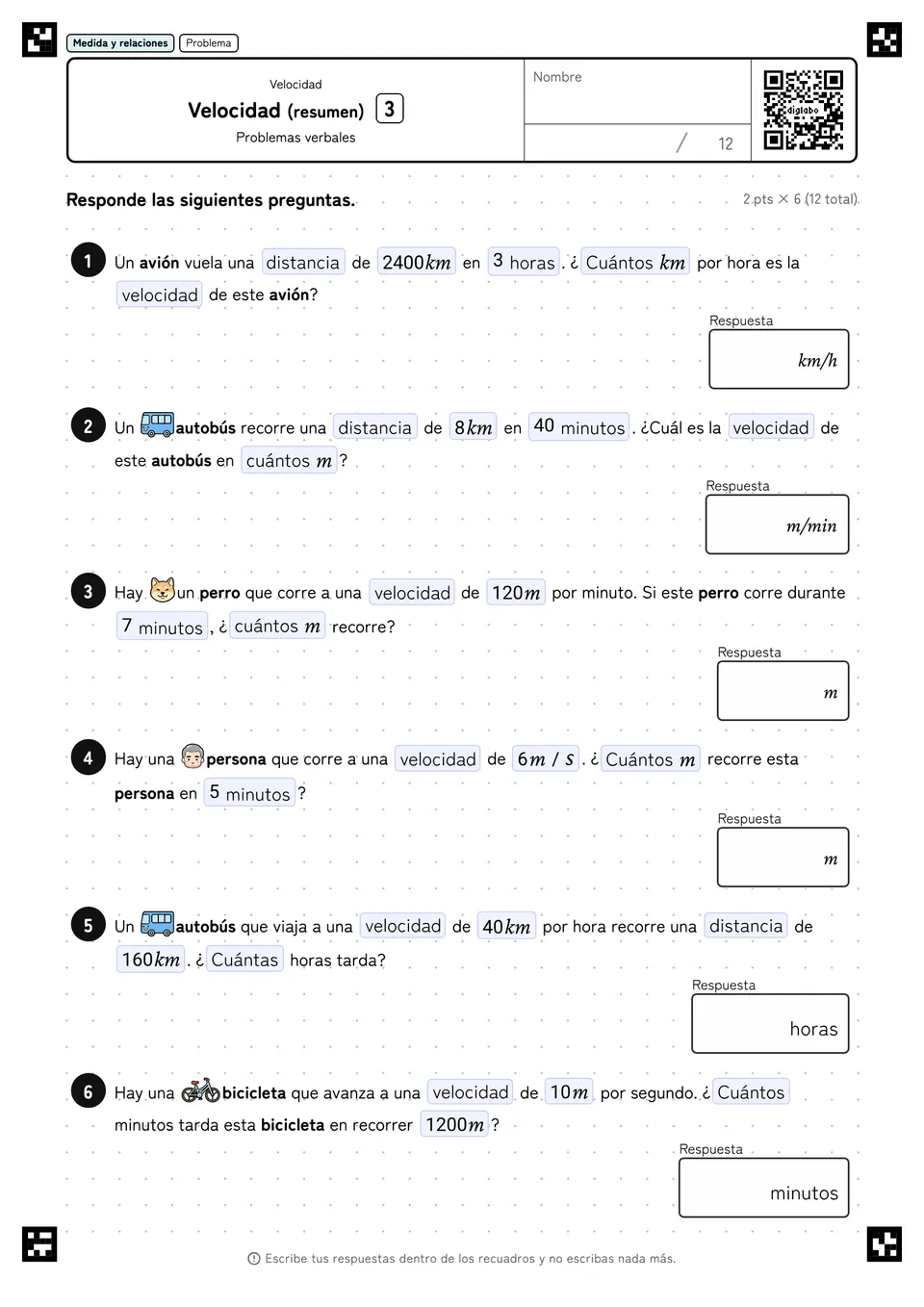 Velocidad (resumen) 3
