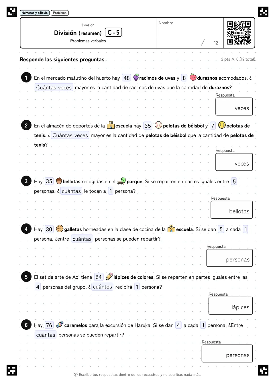 División (resumen) C-5