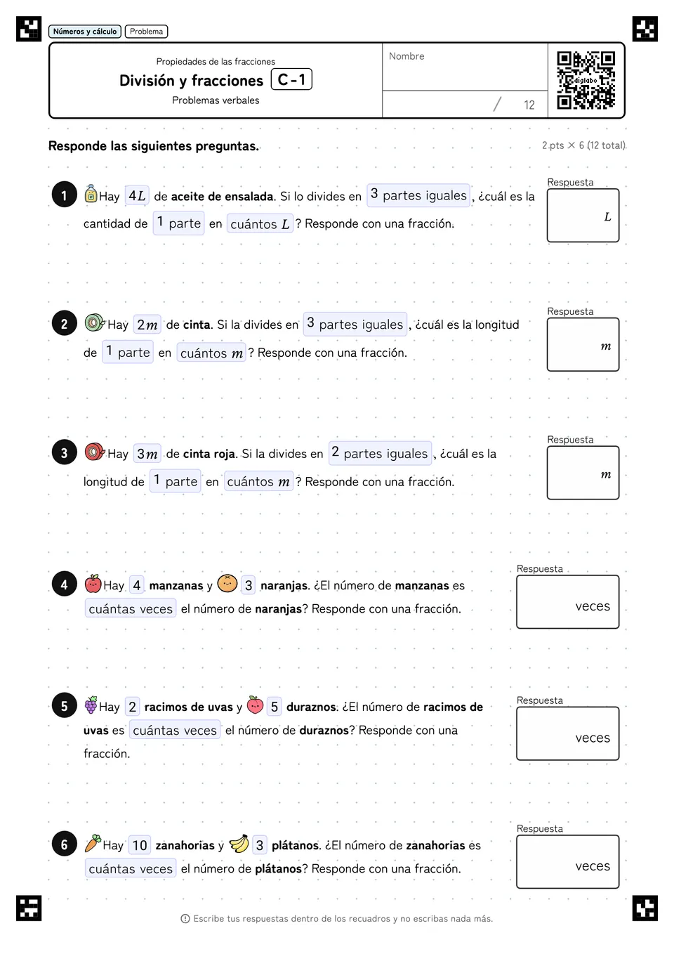 División y fracciones C-1