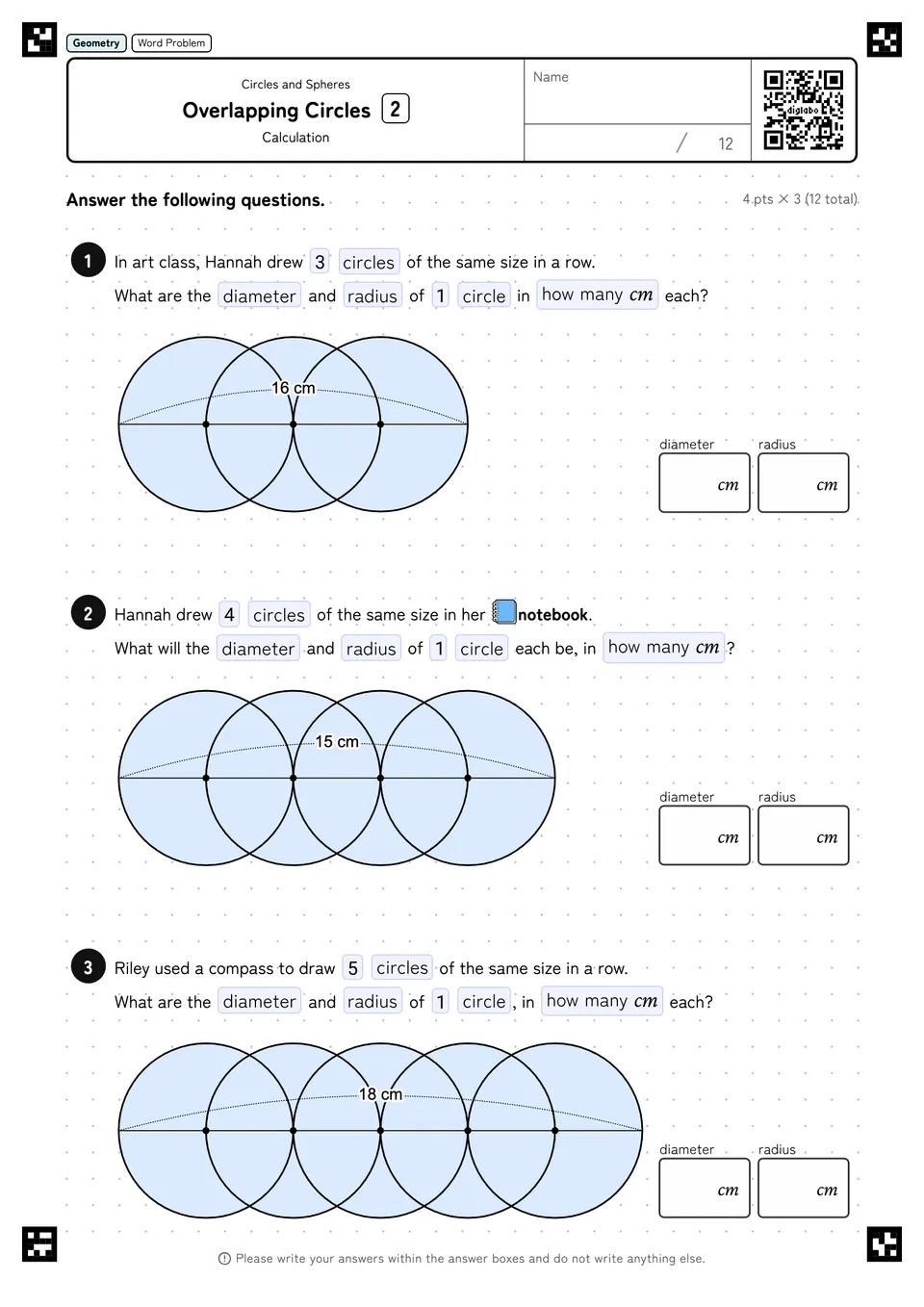 Overlapping Circles 2